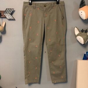 Old Navy Pants with lobsters size 6